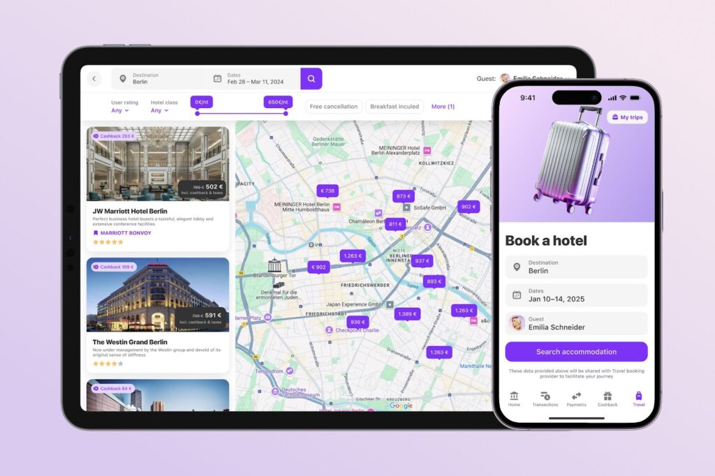 vivid money business travel