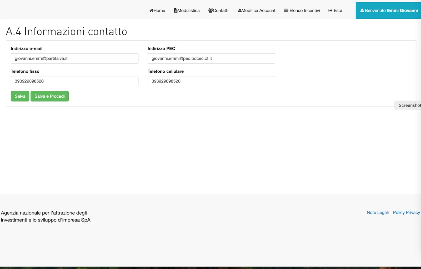 business plan resto al sud - informazioni di contatto