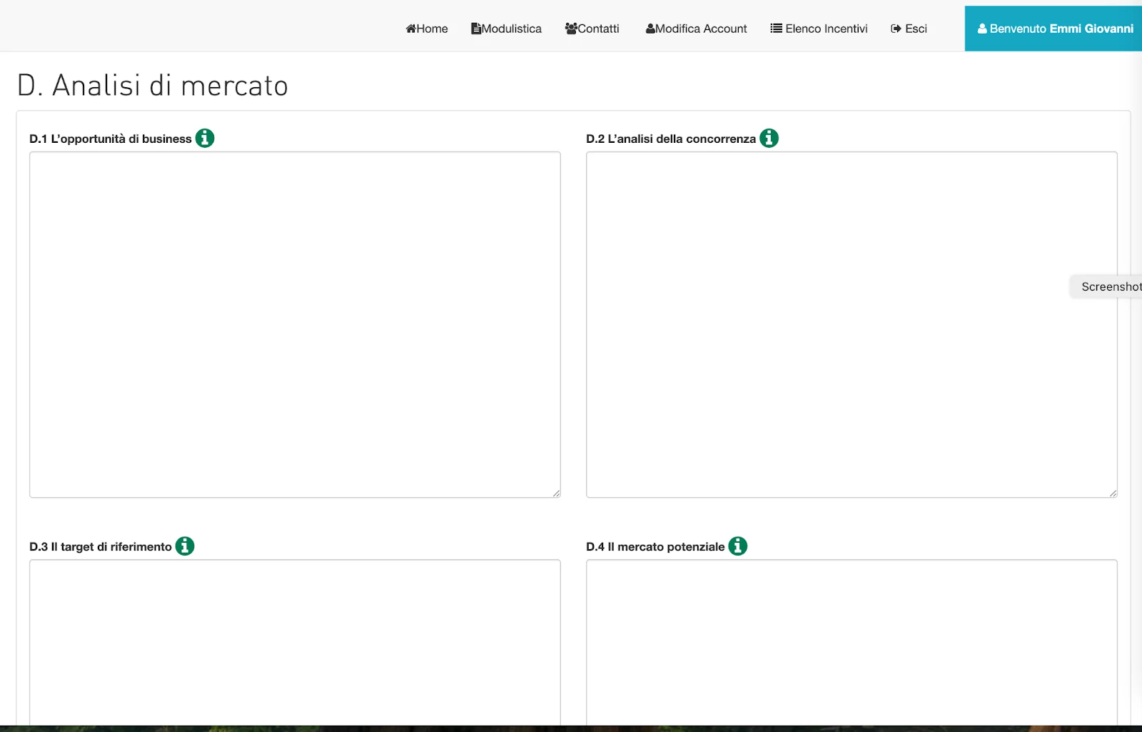 business plan resto al sud - d analisi di mercato