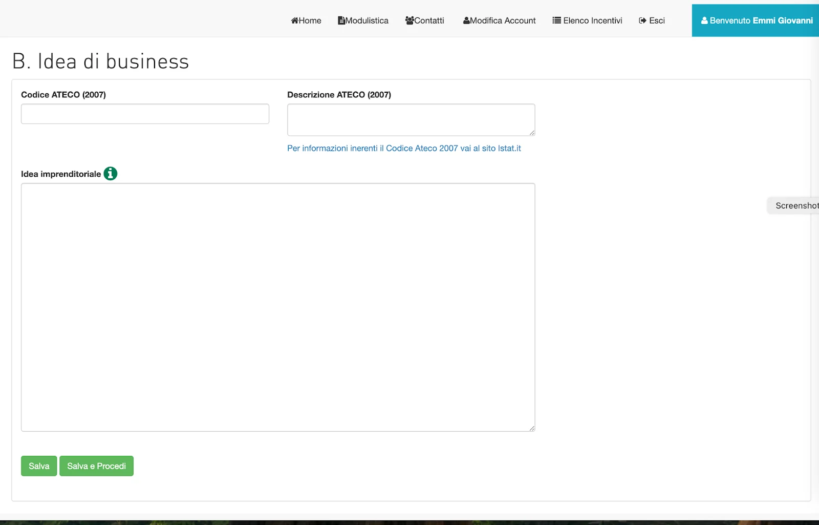 business plan resto al sud - b idea di business