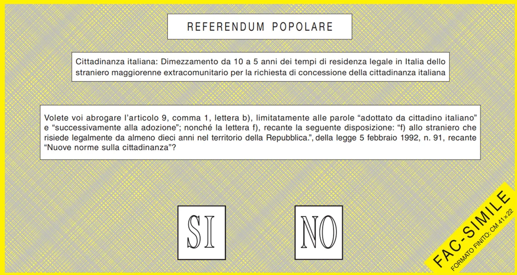 Cittadinanza italiana - Dimezzamento da 10 a 5 anni dei tempi di residenza legale in Italia dello straniero maggiorenne extracomunitario per la richiesta di concessione della cittadinanza italiana