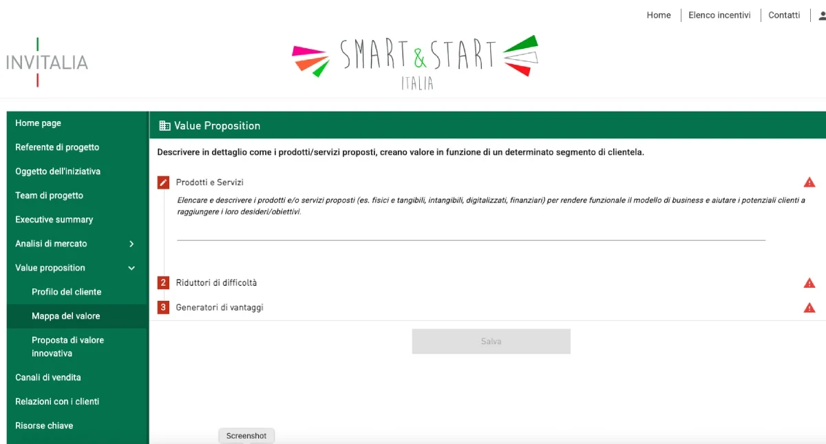mappa smart e start