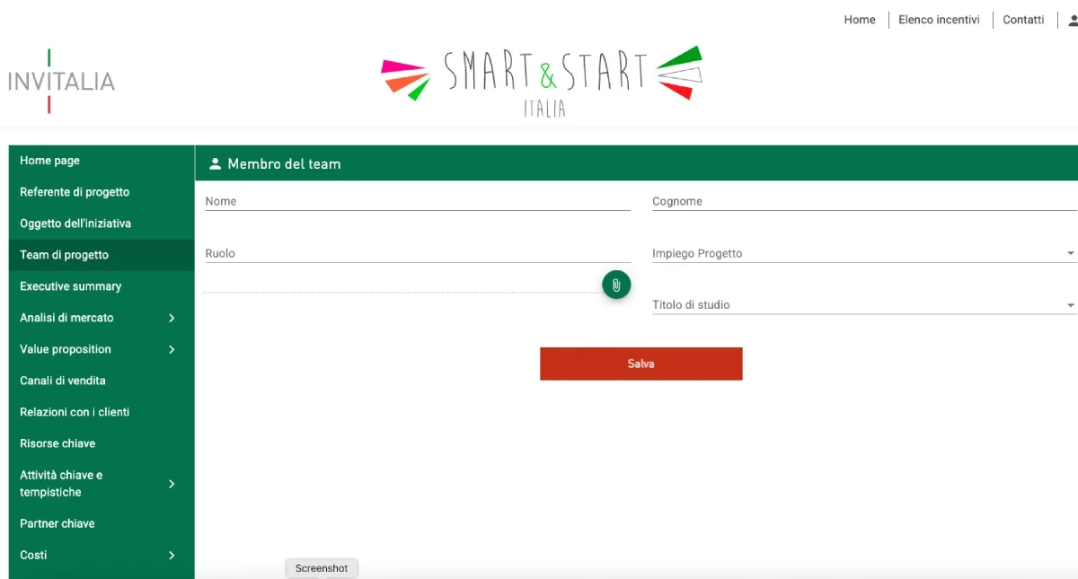 partecipante smart start