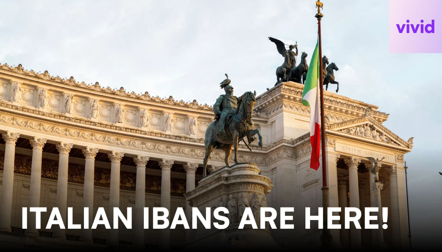 vivid money iban italiano